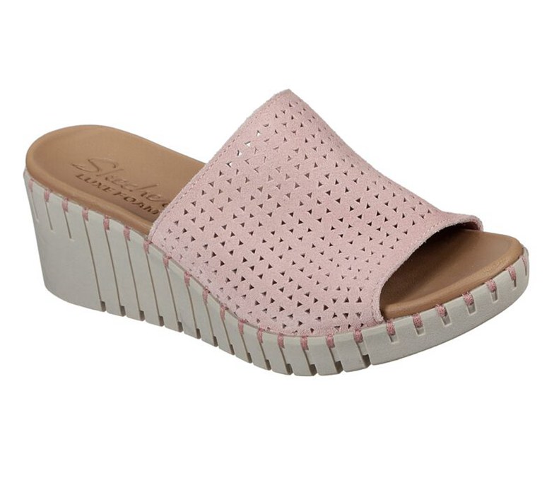 Skechers Pier Ave - Urban Escape - Womens Sandals Pink [AU-YD7631]